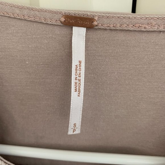 Free People Distressed Purple Cargo Utility Denim Bomber Jacket | Small - Picture 8 of 16